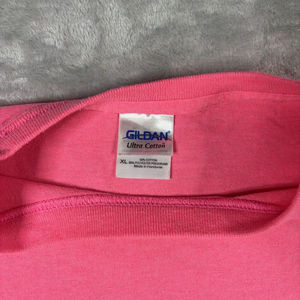 Rare Alabama Gumbo Heads Tee 2014 Mens Size XL Pink Graphic T Shirt Short Sleeve - Picture 2 of 6